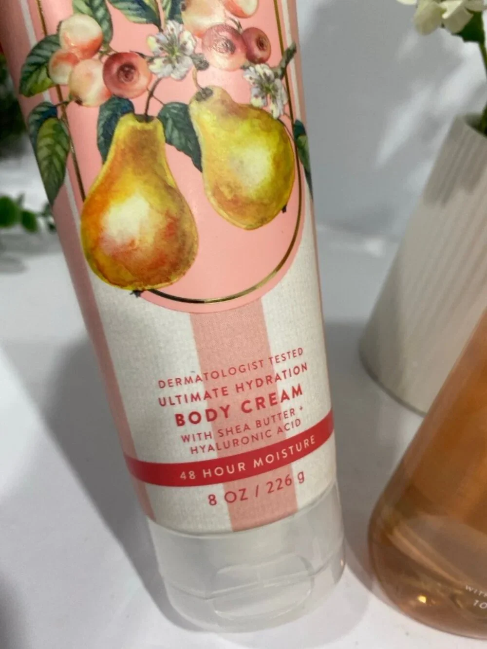 “Pearberry” Bath & Body Works NEW 3-Pc Full Size Set